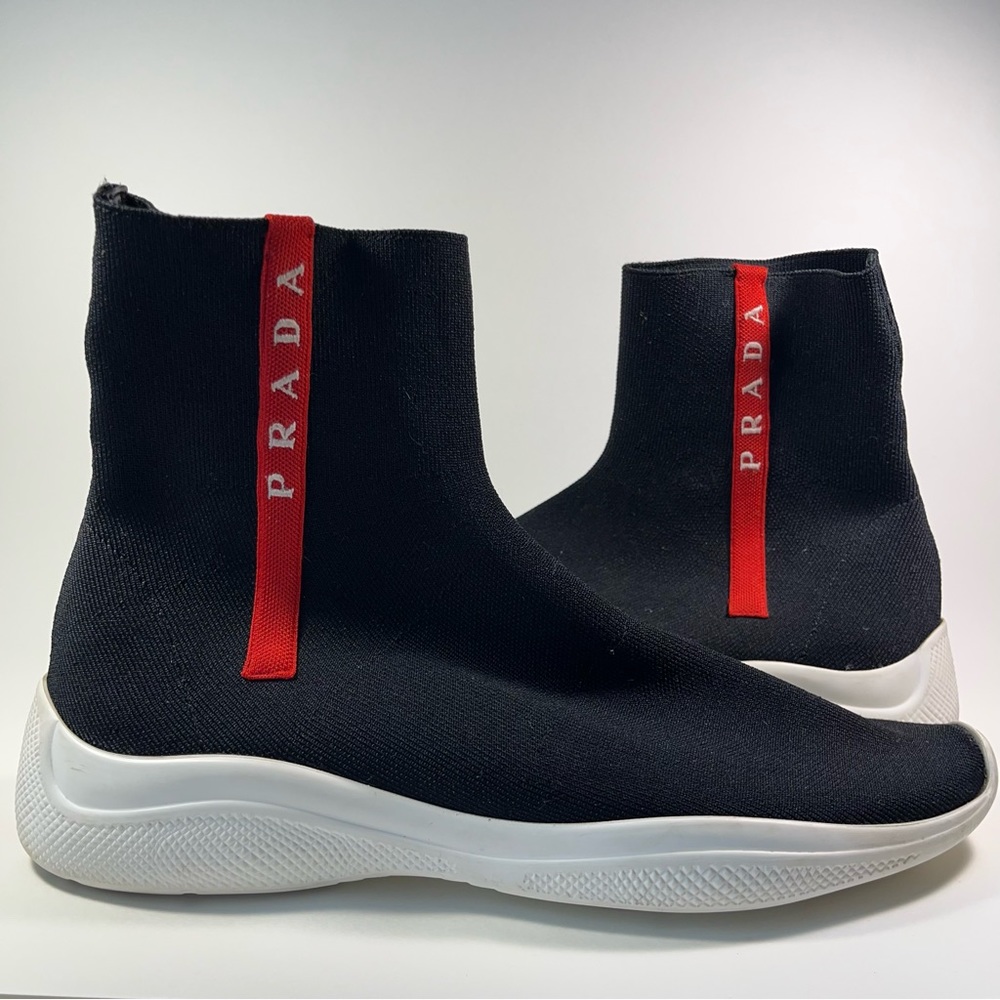 Prada Hightop Sock Sneaker